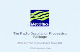 The Radio Occultation Processing  Package