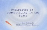 Undirected ST-Connectivity In Log Space