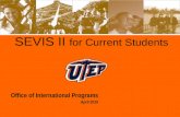 SEVIS II  for Current Students