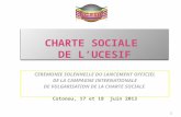 Charte sociale  de l’UCESIF