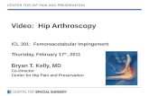 Video:  Hip Arthroscopy