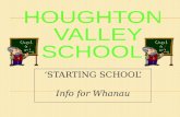 ‘STARTING SCHOOL’ Info for Whanau