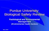 Purdue University  Biological Safety Review