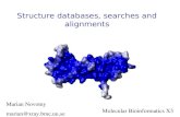 Structure databases, searches and alignments