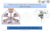 NGAO Laser Guide Star wavefront sensor  Optical Design