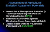 Assessment of Agricultural Emission Abatement Potentials