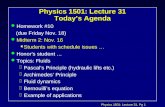 Physics 1501: Lecture 31 Today ’ s Agenda