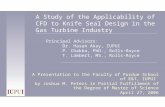 A Study of the Applicability of CFD to Knife Seal Design in the Gas Turbine Industry