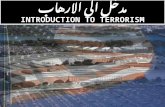 مدخل الى الارهاب INTRODUCTION TO TERRORISM