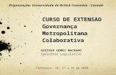 CURSO DE EXTENSAO Governança Metropolitana Colaborativa A