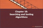 Chapter 18: Searching and Sorting Algorithms