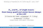 R AA  and R CP  of single muons  from heavy quark and vector boson decays at the LHC