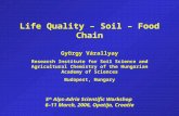 Life Quality  –  Soil  –  Food Chain