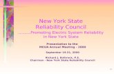 New York State Reliability Council …….. Promoting Electric System Reliability in New York State