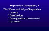 Population Geography I