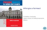 Allergia a farmaci Cristoforo Incorvaia Istituti Clinici di Perfezionamento Milano