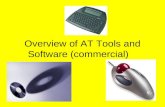 Overview of AT Tools and Software (commercial)