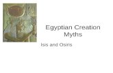 Egyptian Creation Myths