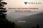 Mercury and Suction Dredging Analysis of Data