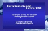 Sierra Ozone Summit                                             Summer 2008
