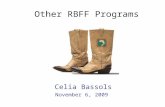 Other RBFF Programs