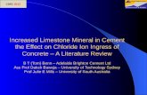 Mineral Additions & Chloride Ingress