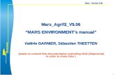 MARS environment Sommaire        (click on each chapter to go directly in)