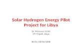Solar Hydrogen Energy Pilot Project for Libya