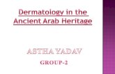 Dermatology in the Ancient Arab Heritage