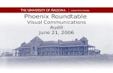 Phoenix Roundtable  Visual Communications Audit June 21, 2006