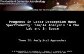 Progress in Laser Desorption Mass Spectrometry: Sample Analysis in the Lab and in Space