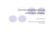 Terminologická báza interoperability