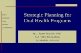 Strategic Planning for Oral Health Programs