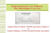 National  Heath Care Reform  The  Affordable  Care Act