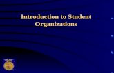 Introduction to Student Organizations