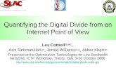 Quantifying the Digital Divide from an Internet Point of View