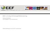EEF:s  6 steg  till Energieffektivisering