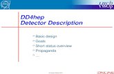 DD4hep  Detector Description