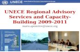 UNECE Regional Advisory Services and Capacity-Building 2009-2011 mario.apostolov@unece