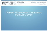 Patent Prosecution Luncheon February 2014