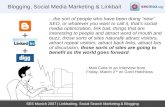 SES Munich 2007 | Linkbaiting, Social Search Marketing & Blogging