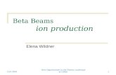 Beta Beams  ion production