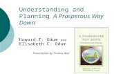 Understanding and Planning  A Prosperous Way Down