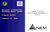 National Information Exchange Model (NIEM) Program Update January 11, 2007
