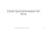 Clock Synchronisation for RTS
