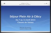 Séjour Plein Air à Clécy