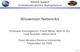 Biosensor Networks