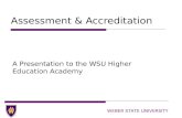 Assessment & Accreditation