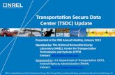 Transportation Secure Data Center (TSDC) Update