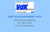 VdK  Kreisverband  Kehl